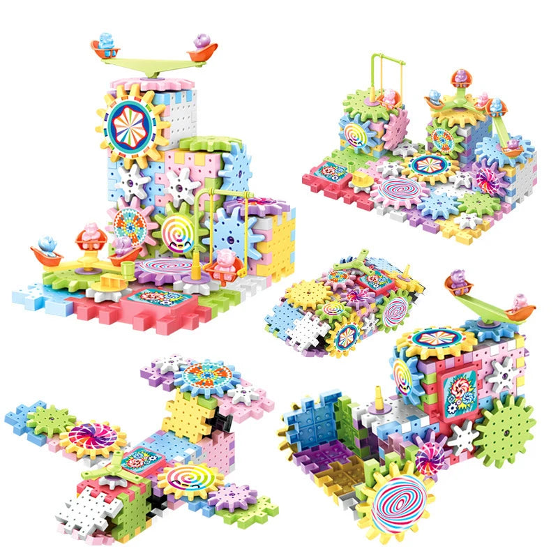 Building Blocks Electric Gears